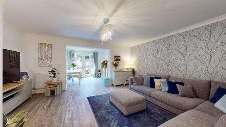 3 bedroom End of terrace house for sale in Coed y Wenallt, Rhiwbina, Cardiff, CF14