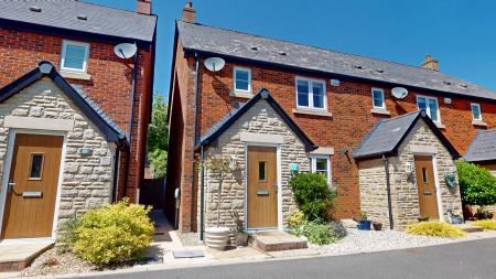 3 bedroom End of terrace house for sale in Coed y Wenallt, Rhiwbina, Cardiff, CF14
