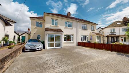 4 bedroom Semi-detached house for sale in Lon Ganol, Rhiwbina, Cardiff, CF14