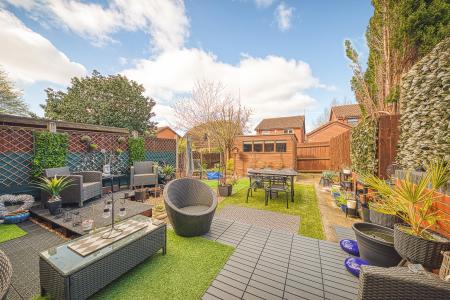 3 bedroom Terraced House for sale in Talgarth Close, Oakwood, Derby, DE21