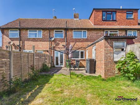 2 bedroom Terraced House for sale in Crawley Crescent, Hampden Park, Eastbourne, BN22