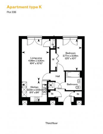 1 bedroom Flat to let in Geissler Drive, Edinburgh, EH6