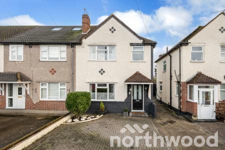 3 bedroom End of terrace house for sale in Danetree Road, Ewell, Epsom, KT19