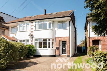 4 bedroom Semi-detached house for sale in Sunnymede Avenue, Ewell, Epsom, KT19