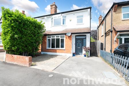 3 bedroom Semi-detached house for sale in Heatherside Road, Ewell, Epsom, KT19