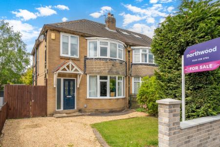 3 bedroom Semi-detached house for sale in Carr Manor View, Moortown, Leeds, LS17