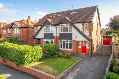 5 bedroom Semi-detached house for sale in Sandhill Oval, Alwoodley, Leeds, LS17