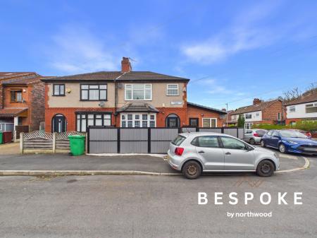 5 bedroom Semi-detached house for sale in Corringham Road, Levenshulme, M19
