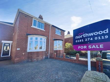 3 bedroom Semi-detached house for sale in Kinnaird Avenue, Denton Burn, Newcastle upon Tyne, NE15
