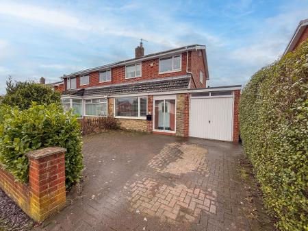 3 bedroom Semi-detached house for sale in Elsdon Avenue, Whitley Bay, NE25