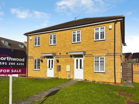 3 bedroom Semi-detached house for sale in Queensbury Gate, Longbenton, Newcastle upon Tyne, NE12