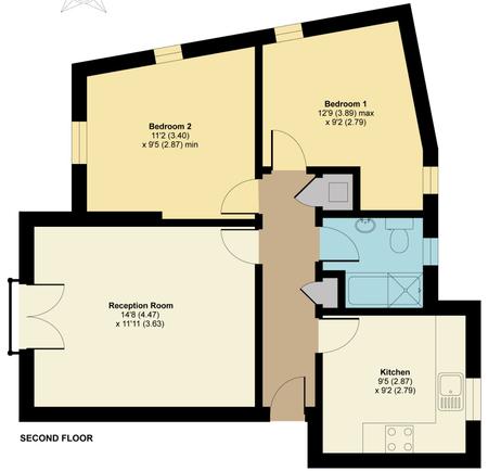 2 bedroom Flat to let in Brook View, Grange Park, NN4
