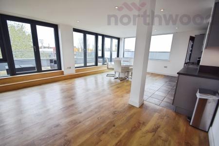 2 bedroom Penthouse to let in Granary View, Paper Mill Yard
