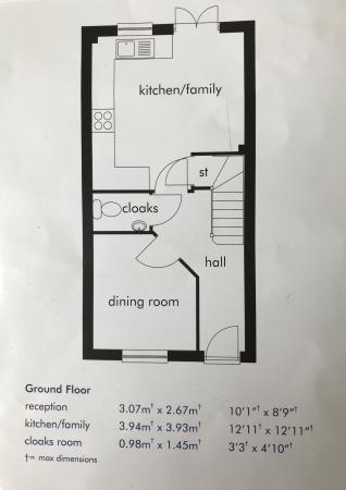 3 bedroom Town house for sale in Mountbatten Way, Chilwell, NG9