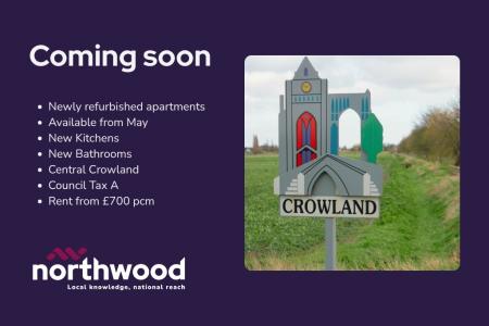 1 bedroom Flat to let in South Street, Crowland, PE6