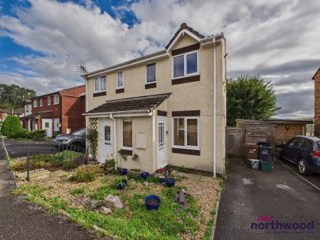 2 bedroom Semi-detached house for sale in Bowers Park Drive, Woolwell, Plymouth, PL6