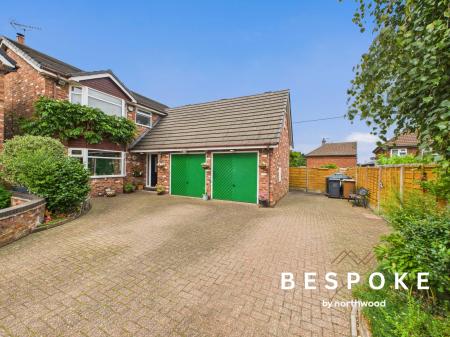 4 bedroom Detached house for sale in The Paddock, Hassall Green, Sandbach, CW11