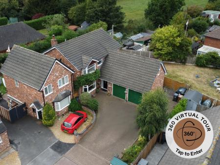 4 bedroom Detached house for sale in The Paddock, Hassall Green, Sandbach, CW11