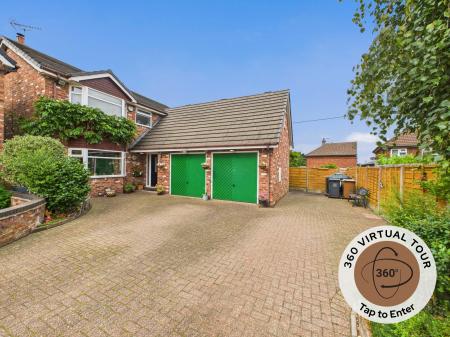 4 bedroom Detached house for sale in The Paddock, Hassall Green, Sandbach, CW11