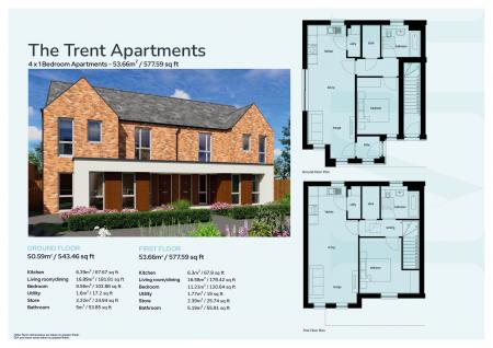 1 bedroom Flat to let in The Trent - Frank Cliffe Way, Middlewich, CW10