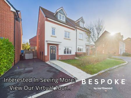 4 bedroom Semi-detached house for sale in Harry Houghton Road, Wheelock, Sandbach, CW11