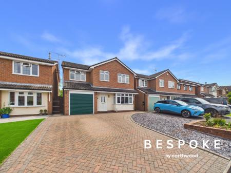 4 bedroom Detached house for sale in Leyland Grove, Crewe, CW1