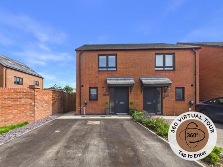 2 bedroom Semi-detached house for sale in Quartz Way, Middlewich, CW10