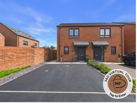 2 bedroom Semi-detached house for sale in Quartz Way, Middlewich, CW10