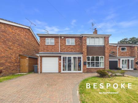 4 bedroom Detached house for sale in Somerford Close, Sandbach, CW11