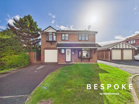 4 bedroom Detached house for sale in Bridgemere Close, Sandbach, CW11