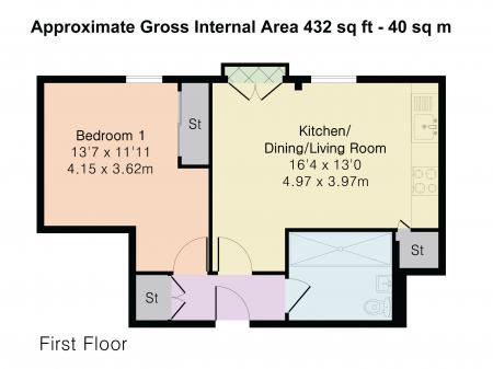 1 bedroom Flat for sale in Civic Close, St Albans, AL1