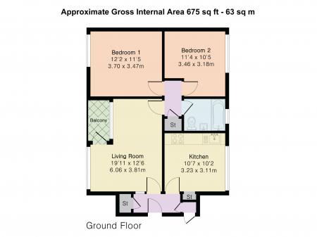 2 bedroom Flat for sale in Lemsford Road, St Albans, AL1