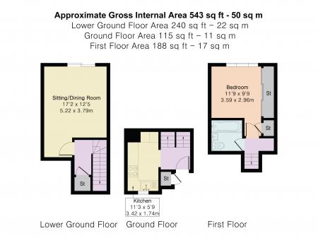 1 bedroom Terraced House for sale in Riverside Road, St Albans, AL1