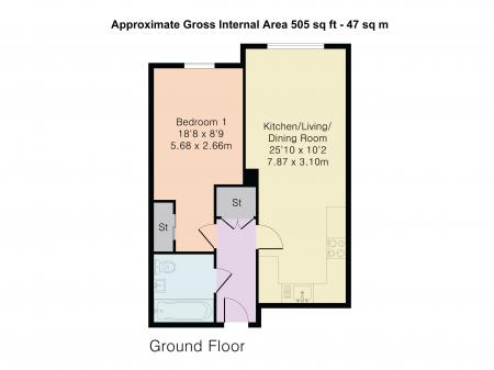 1 bedroom Flat for sale in Newsom Place, St Albans, AL1