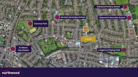 4 bedroom Semi-detached house to let in Salisbury Avenue, St Albans, AL1