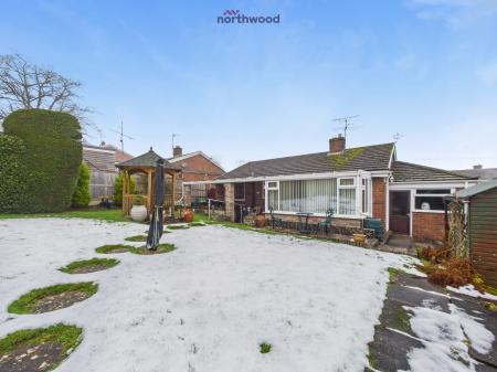 2 bedroom Detached bungalow for sale in Pont Adam Crescent, Wrexham, LL14