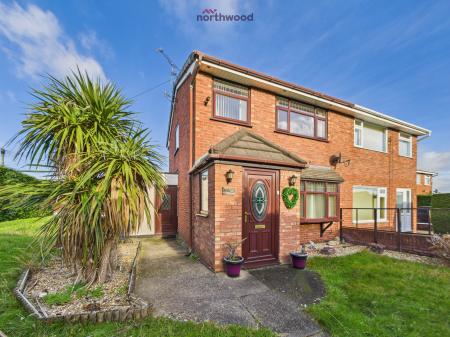 3 bedroom Semi-detached house for sale in Carlton Drive, Gwersyllt, Wrexham, LL11