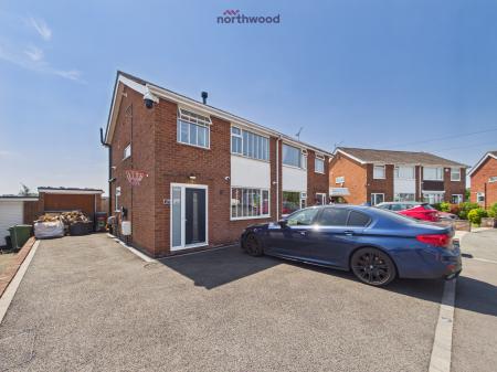 3 bedroom Semi-detached house for sale in Denbigh Close, Wrexham, LL12