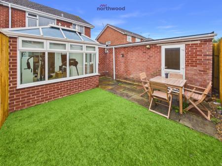 3 bedroom Semi-detached house for sale in Denbigh Close, Wrexham, LL12