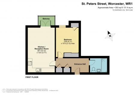 1 bedroom Flat for sale in 2 St Peters Street, City Centre, Worcester, WR1