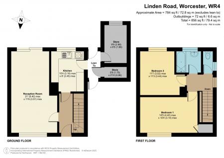 2 bedroom Semi-detached house for sale in Linden Road, Worcester, WR4