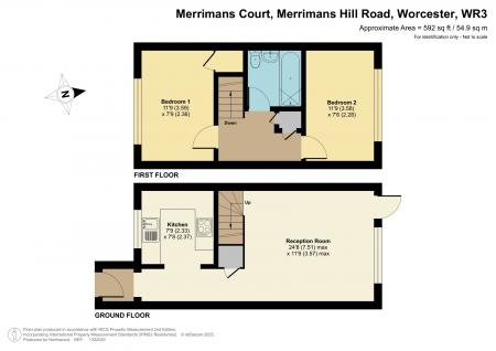 2 bedroom Terraced House for sale in Merrimans Court, Merrimans Hill, WR3 8AA