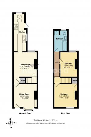 2 bedroom Terraced House for sale in Vincent Road, Worcester, WR5