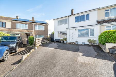 3 bedroom Semi-detached house for sale in Harefield Crescent, Camborne, TR14