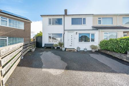 3 bedroom Semi-detached house for sale in Harefield Crescent, Camborne, TR14