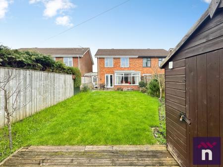 3 bedroom Semi-detached house for sale in Masefield Road, Warminster, BA12