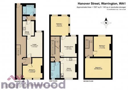 4 bedroom Terraced House for sale in Hanover Street, Warrington, WA1