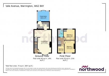 3 bedroom Terraced House for sale in Vale Avenue, Warrington, WA2