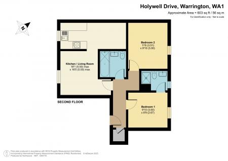 2 bedroom Flat to let in Holywell Drive, Warrington, WA1