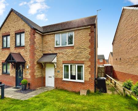2 bedroom Semi-detached house for sale in Albatross Way, Ashington, Northumberland, NE63